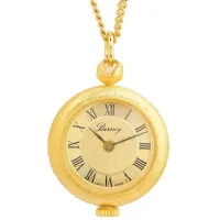Цепочка с часами для женщин BERNEY 85 P нерж. сталь / Золотистый