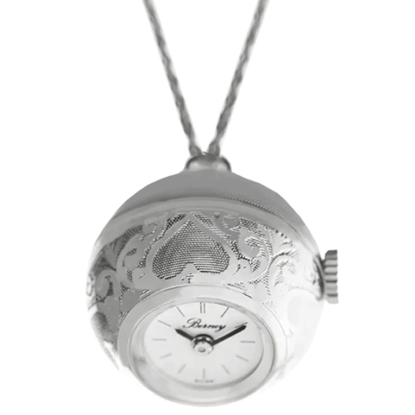 Lanț cu ceas pentru femei BERNEY 2261 Inox / Silver photo 1