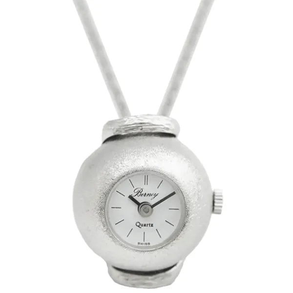 Lanț cu ceas pentru femei BERNEY 2275 Inox / Silver photo 1 Lanț cu ceas pentru femei BERNEY 2275 Inox / Silver photo 1
