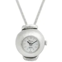 Lanț cu ceas pentru femei BERNEY 2275 Inox / Silver