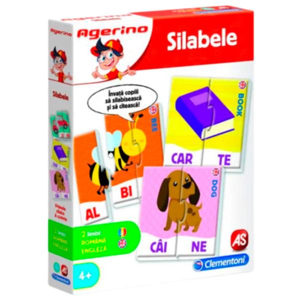 Развивающий набор Clementoni Слоги 4+/ Развитие photo 1