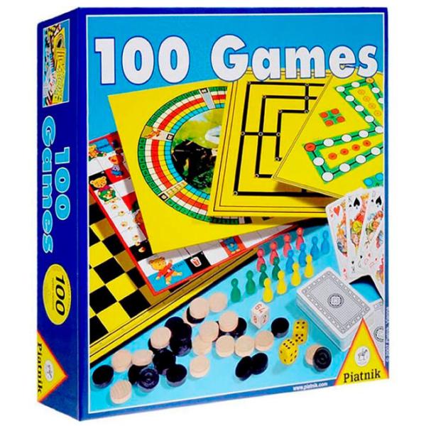 Развивающий набор Piatnik 100 Games 7+/ Развитие photo 1
