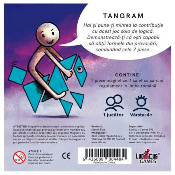 Joc educativ Magnetic Tangram 3+/ Dezvoltare photo 2