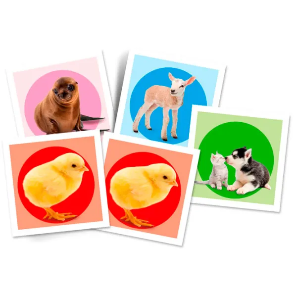 Развивающий набор Clementoni Мемо Baby Animals 3+/ Развитие photo 2