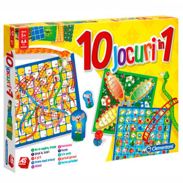 Развивающий набор Clementoni 10 in 1 4+/ Развитие photo 1