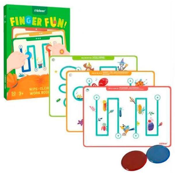 Развивающий набор Mideer Fun with fingers 3+/ Развитие photo 1