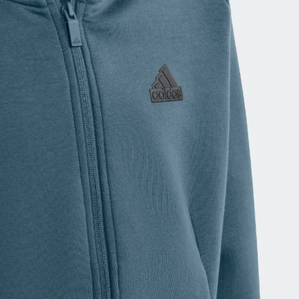 Hanorac pentru băieți Adidas ADIM8398   / Blue photo 5 Hanorac pentru băieți Adidas ADIM8398   / Blue photo 5