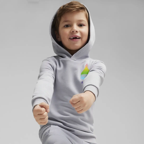 Толстовка для мальчиков Puma PU62482663   / Серый photo 4 Толстовка для мальчиков Puma PU62482663   / Серый photo 4