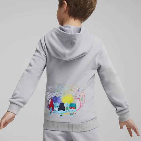 Толстовка для мальчиков Puma PU62482663   / Серый photo 5 Толстовка для мальчиков Puma PU62482663   / Серый photo 5