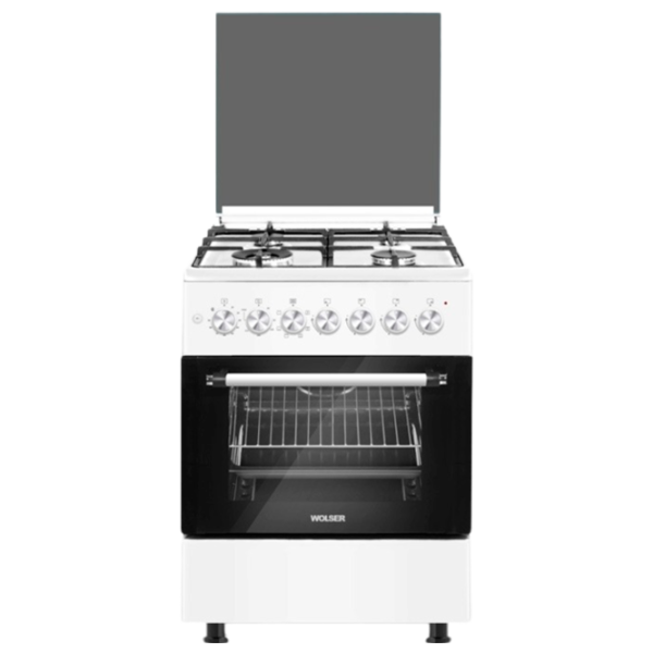 Плита Wolser WL-F 60602 White TURBO FFD Газовая/ Белый/  photo 1