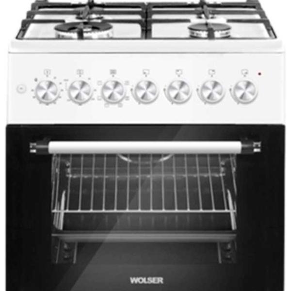 Плита Wolser WL-F 60602 White TURBO FFD Газовая/ Белый/  photo 3