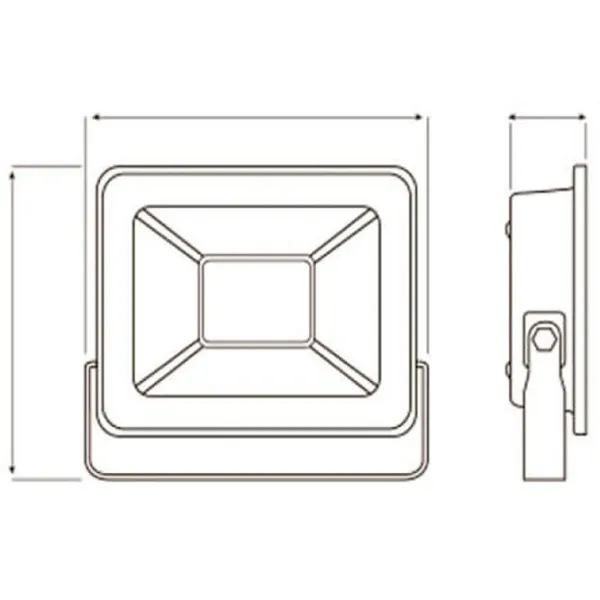 Proiector LED Horoz Puma-50 White / 2500 Lm photo 3 Proiector LED Horoz Puma-50 White / 2500 Lm photo 3