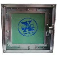 Trapă de revizie Sharkon 1952028442104 Aluminiu / La colț