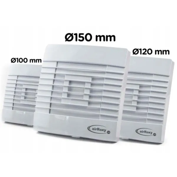 Ventilator de evacuare AirRoxy pRestige 120 ZG PS 16 W / 126 m3/ora photo 5