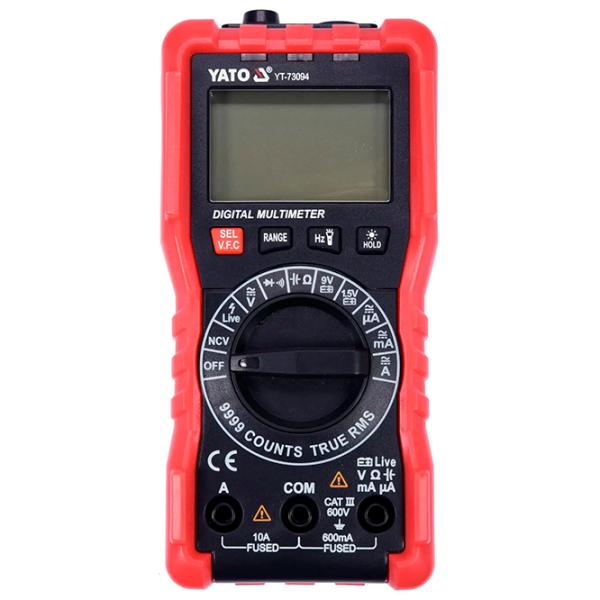 Multimetru Yato YT-73094 Digital / 9.99 МOm photo 1