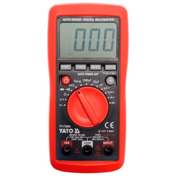 Multimetru Yato YT-73084 Digital / 20 MOm photo 1