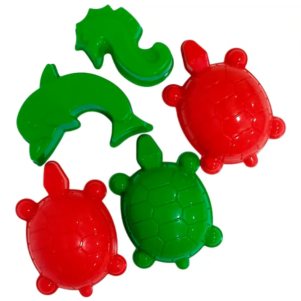 Set de jucării pentru nisip TehnoK R30 / 3 Plastic / 5 photo 1