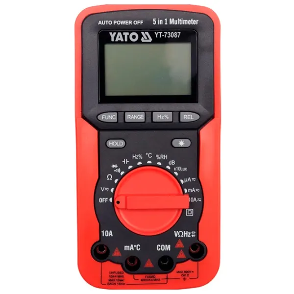Multimetru Yato YT-73087 Digital / 50 MOm photo 1