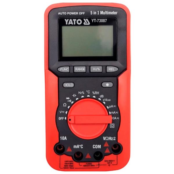 Multimetru Yato YT-73087 Digital / 50 MOm photo 1