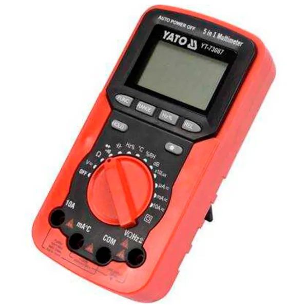 Multimetru Yato YT-73087 Digital / 50 MOm photo 5