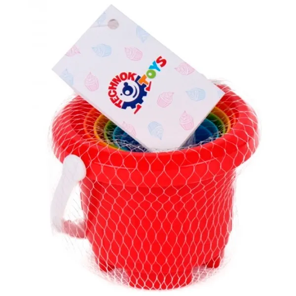 Set de jucării pentru nisip TehnoK R30 /45 Plastic / 7 photo 2 Set de jucării pentru nisip TehnoK R30 /45 Plastic / 7 photo 2