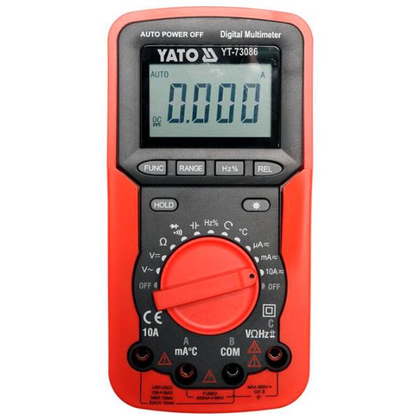 Multimetru Yato YT-73086 Digital / 40 MOm photo 1