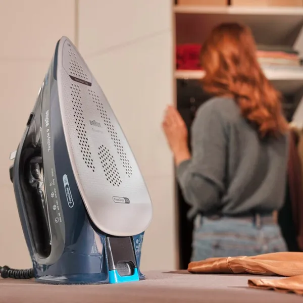 Утюг Braun SI9682DB  / 3200 Вт / Тёмно синий photo 5