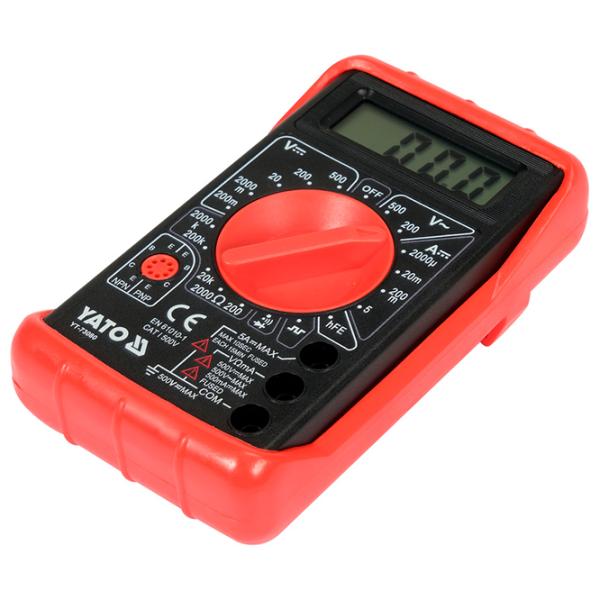 Multimetru Yato YT-73080 Digital / 2 MOm photo 3