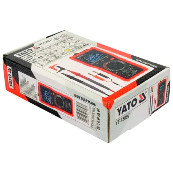 Multimetru Yato YT-73097 Digital / 99.99 MOm photo 6