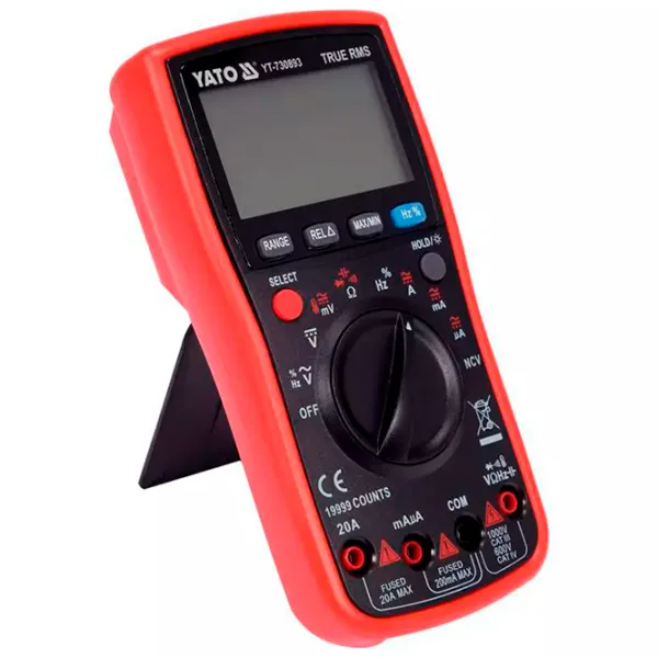 Multimetru Yato YT-730893 Digital / 200 MOm photo 3