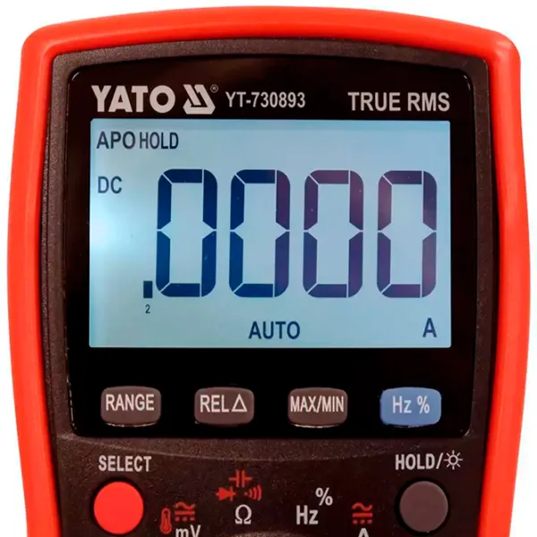 Multimetru Yato YT-730893 Digital / 200 MOm photo 4