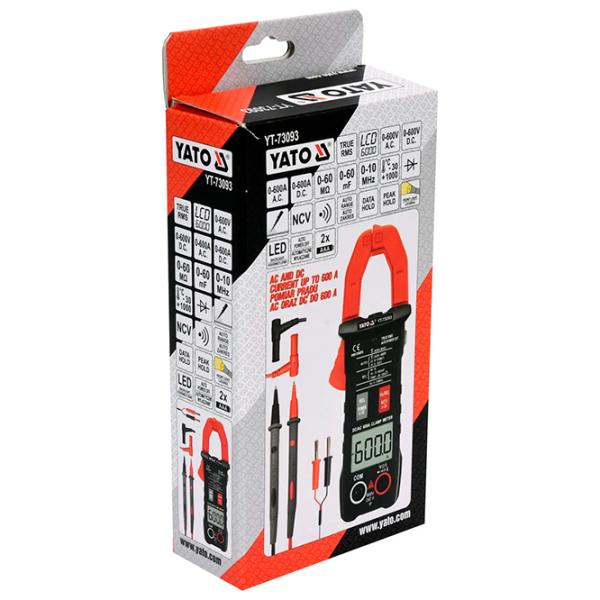 Multimetru Yato YT-73093 Digital / 60 MOm photo 5