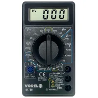 Мультиметр Vorel 81780 Цифровой / 2 МOм