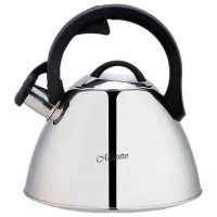 Чайник Maestro Mr-1314 2.5л Нержавеющая сталь / Пластик / Черный