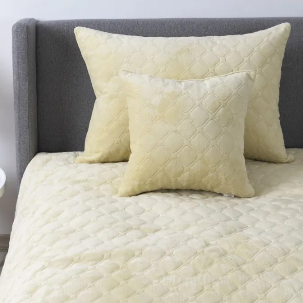 Покрывало Relaxe Home TEP VELOUR  Велюр / Бежевый photo 2