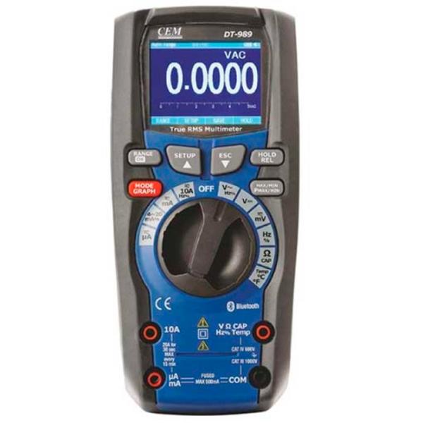 Multimetru CEM DT-989 Digital / 50 MOm photo 1