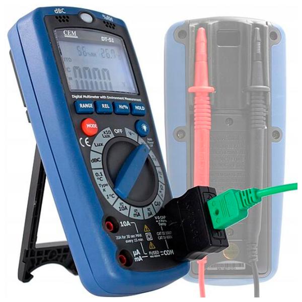 Multimetru CEM DT-51 Digital / 40 MOm photo 3