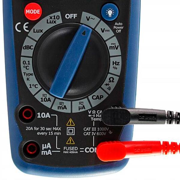 Multimetru CEM DT-51 Digital / 40 MOm photo 5