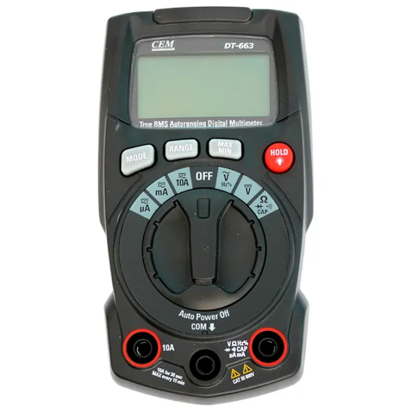 Multimetru CEM DT-663 Digital / 200 MOm photo 1