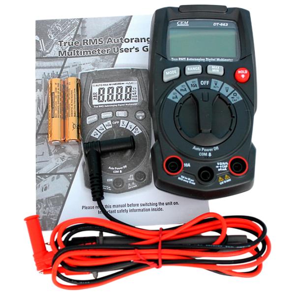 Multimetru CEM DT-663 Digital / 200 MOm photo 3