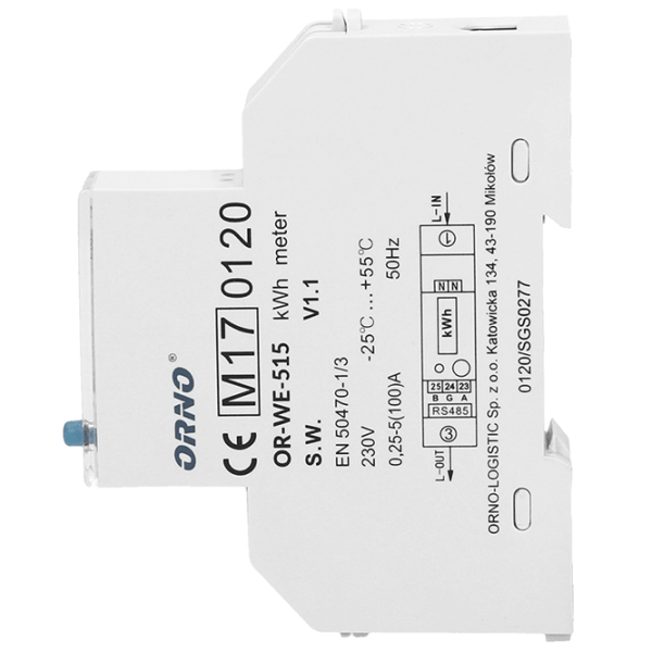 Contor digital ORNO ORWE526 White photo 3