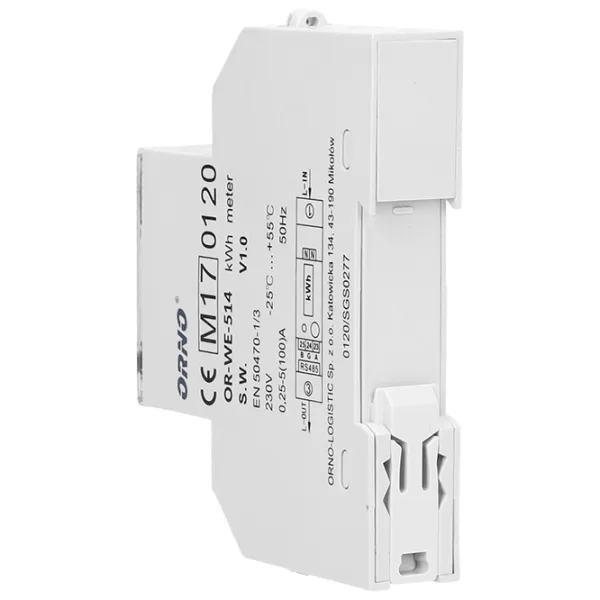 Contor digital ORNO ORWE525 White photo 3