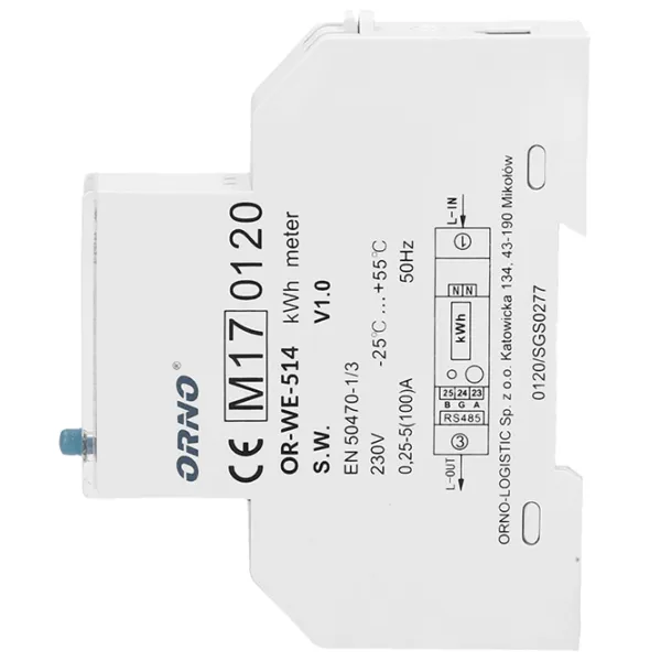 Contor digital ORNO ORWE525 White photo 4