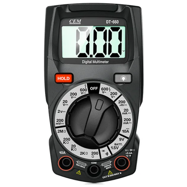 Multimetru CEM DT-660 Digital / 2 MOm photo 1