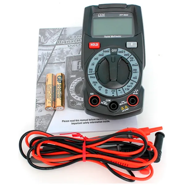 Multimetru CEM DT-660 Digital / 2 MOm photo 2
