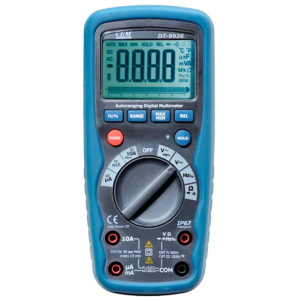 Multimetru CEM DT-9926 Digital / 60 MOm photo 1