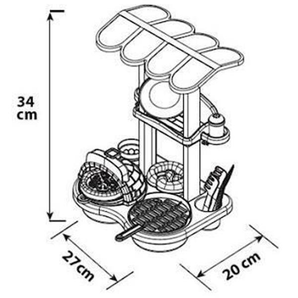 Set de jucării pentru nisip Dolu 2312-0000 Plastic / 6 photo 3