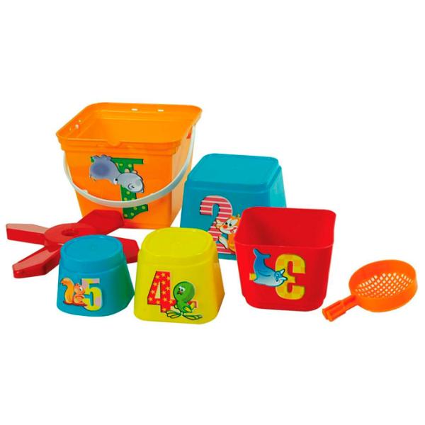 Set de jucării pentru nisip Androni 3100-0000 Plastic / 7 photo 1 Set de jucării pentru nisip Androni 3100-0000 Plastic / 7 photo 1