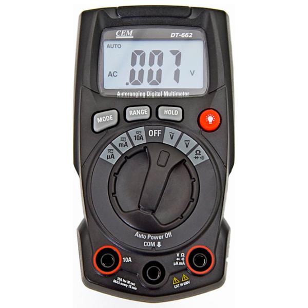 Multimetru CEM DT-662 Digital / 20 MOm photo 1