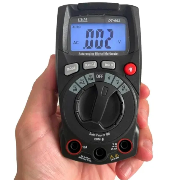 Multimetru CEM DT-662 Digital / 20 MOm photo 6